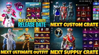 🔴 Next Classic Crate Bgmi | Bgmi New Update Event | Custom Crate | Ultimate Outfit | Supply Crate