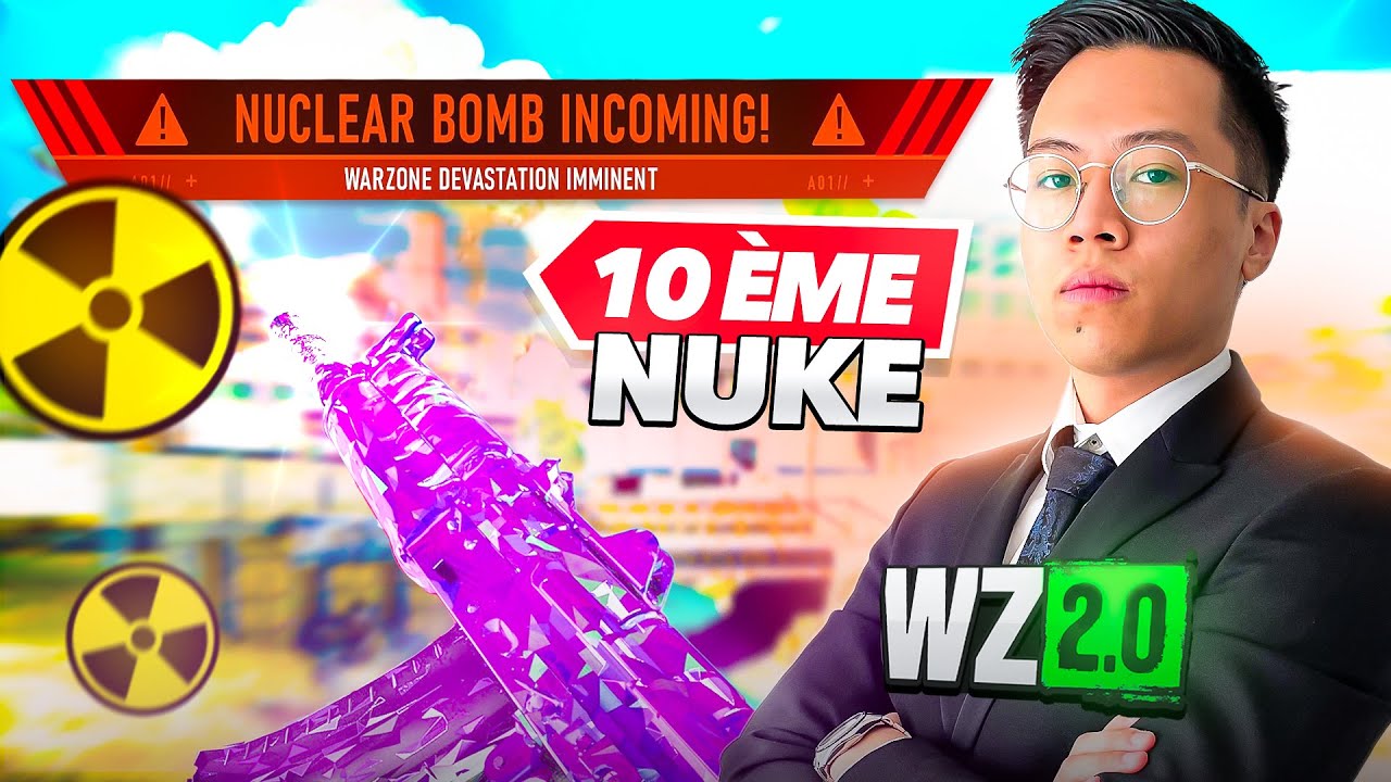 MA 10ÈME BOMBE NUCLÉAIRE SUR WARZONE 2 - YouTube