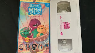 Barneys Big Surprise 1998 Vhs