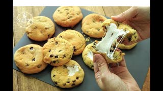 How to Make Easy Marshmallow Cookies | S'mores Cookies