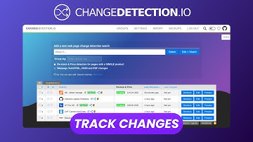 ChangeDetection: Free Open Source Website Monitoring and Alert Tool