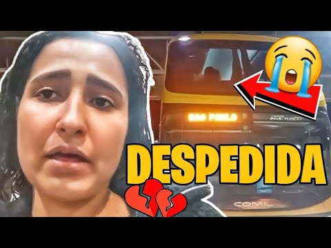 AS DESPEDIDAS SAO A PIOR PARTE💔😭🚌🙏