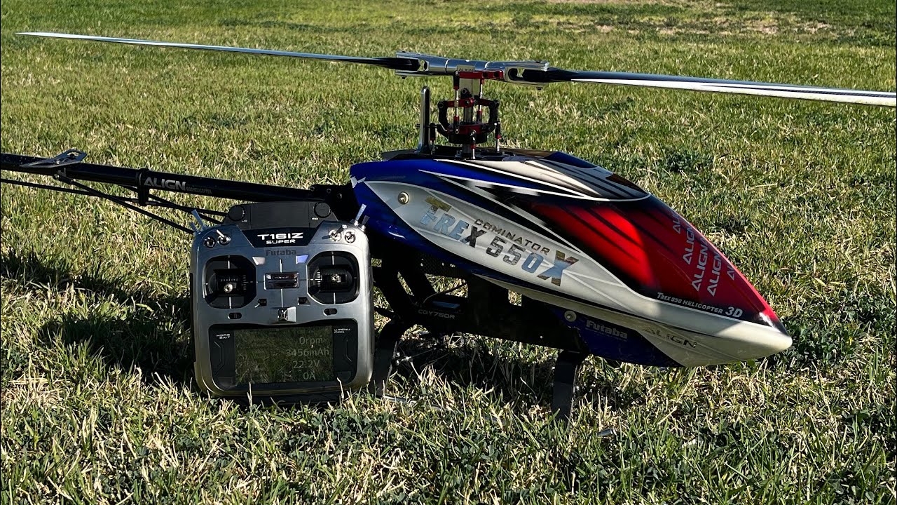 ALIGNがAlan Szabo Jr.氏による電動ヘリ「T-REX550X」の3Dフライト動画