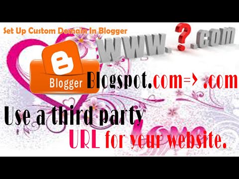Blogspot.com to .Com || Add a custom domain to a website created on the ...