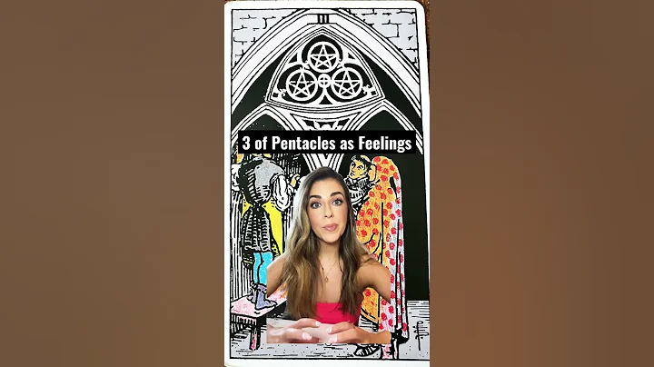 Tarot Cards as Feelings: 3 of Pentacles #shorts #tarotcardmeaning #howdotheyfeel