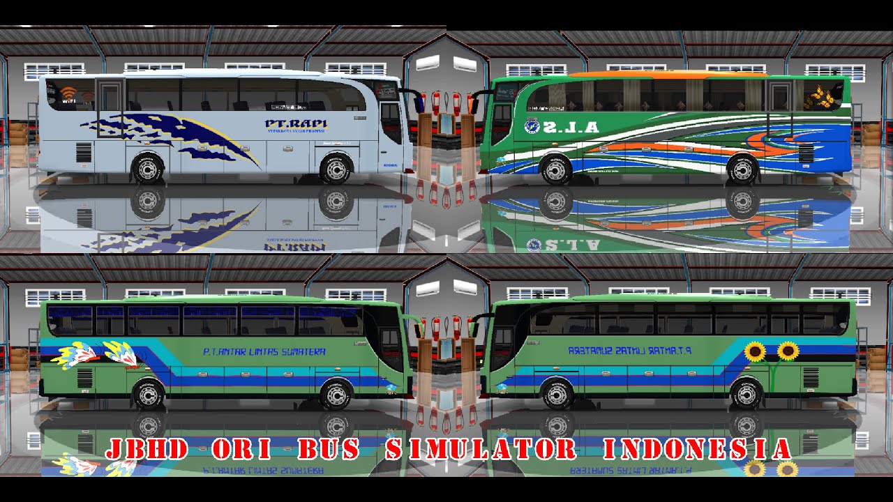 Pt Rapi Bus Skin Share Gratis 4 Livery JBHD Ori || Pt Rapi || ALS || ALS Kupu² || ALS ...