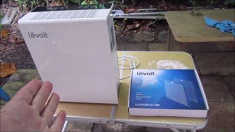 Levoit Air Purifier Filter change