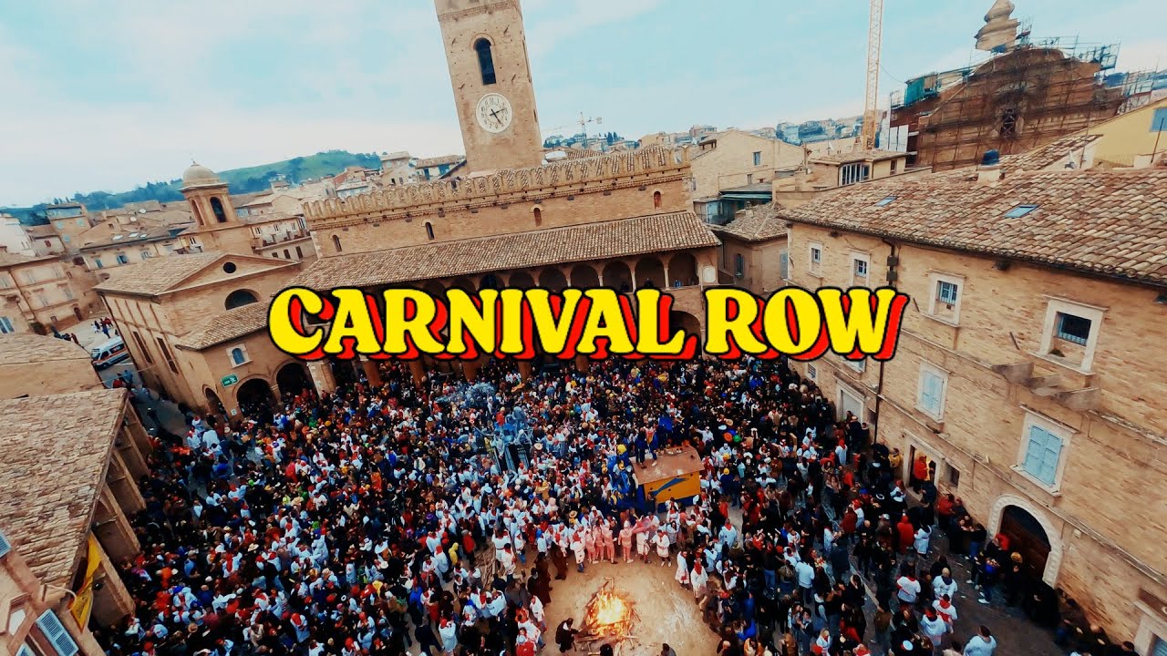 CARNIVAL ROW - OFFIDA🎭 | IL VIAGGIO NELLA MAGIA DEL CARNEVALE