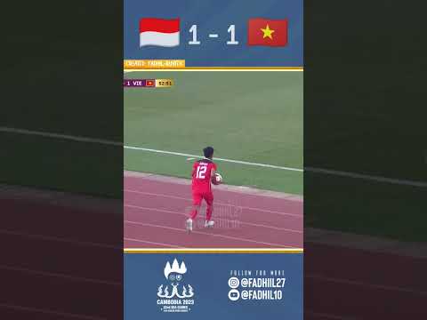 Indonesia 3 vs 2 Vietnam (U-22) - SEA Games Kamboja 2023 | Sc. RCTI #indonesia #vietnam #bola #fifa