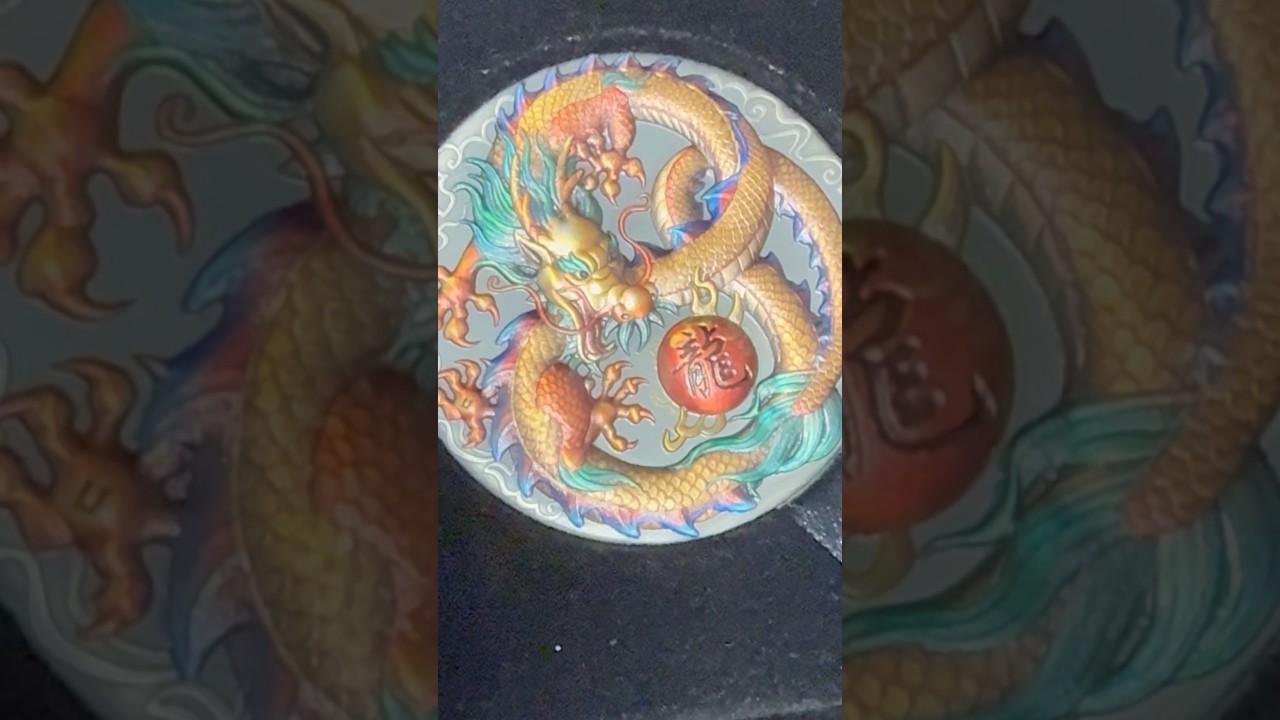 Silver Dragon Coin! Limited Edition! - YouTube