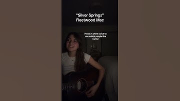 Thumbnail of “Silver Springs” Fleetwood Mac acoustic cover