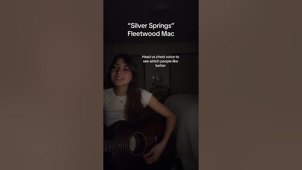 “Silver Springs” Fleetwood Mac acoustic cover “Silver Springs” Fleetwood Mac acoustic cover