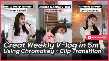 GOM Mix 2024 | How to create weekly V-log