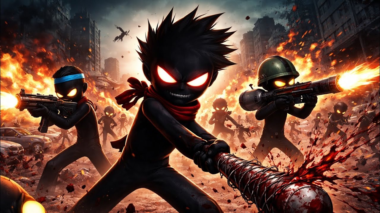 Anger of stick 4 gameplay. | LV 81