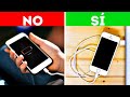 ¿Es PELIGROSO usar un TELÉFONO celular mientras se está cargando?