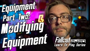 Fallout 2d20: Modifying Equipment. Learn to Play Series TTRPG by Modiphius