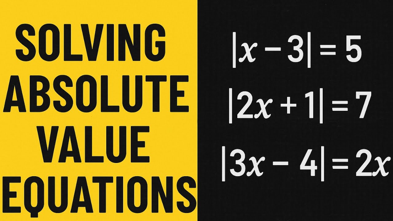 Absolute Value Made Easy! - YouTube