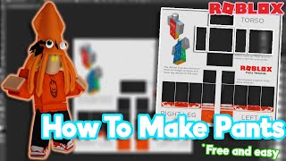 How To Make Pants On Roblox 2024 *Updated