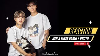 Reaction JUNSEONGHO's first family photo 👨‍👨‍👧❤️ [준성호네🐱🐤🐱]