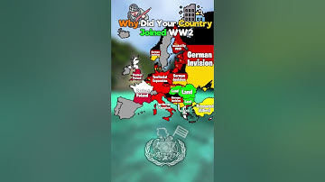 Why Did Your Country Joined WW2? #geography #europe #map #maps #mapping #mapper #education #country