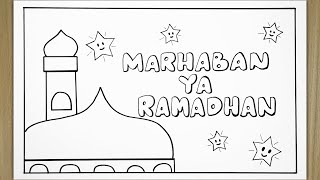 Cara membuat poster ramadhan 2024 paling mudah  - POSTER RAMADHAN