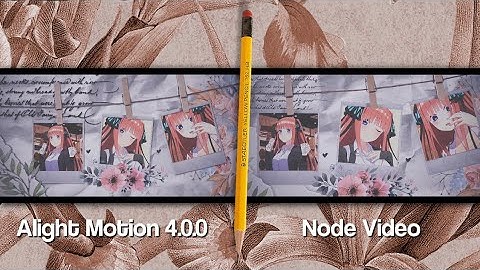 3D Cam Test, Alight Motion vs Node Video [Free Preset/Project File + Free CC]