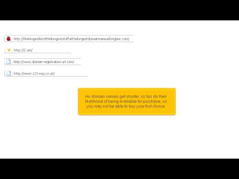 Hostsary.com Video Tutorial - How do I decide what to choose for a domain name?