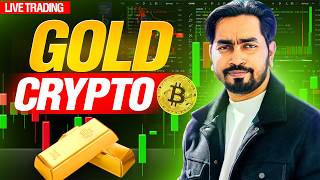Crypto and Gold Live analysis with @TRADINGLEGEND