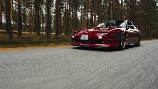 Forest run with Nissan S13 180SX | 4K | NVT