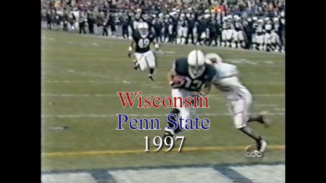 Penn State Vs Wisconsin 1997 GAME STORY YouTube penn-state-vs-wisconsin-1997-game-story-youtube