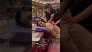 Discover the best massages at vegas high roller tables! #lasvegas #fok