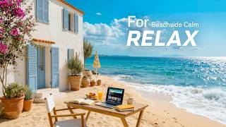 my little seaside office today 🌊 smooth jazz & bossa nova for work & relax screenshot 4