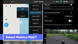 Flying a DJI Matrice 30T Mapping Mission.  Does it work?