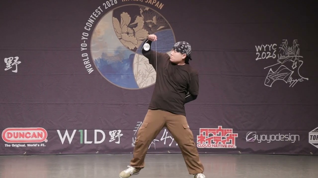 WYYC2026 4A SemiFinal 16th Place - Jin SAITO - World YoYo Contest