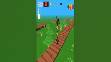 Tower Run | Level 64 | walkthrough solution #Shorts