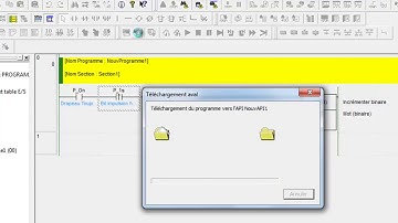 OMRON Cx Programmer _Incrémenter binaire_