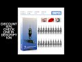 100PCS Tattoo Needles Cartridge 0.16 0.18RL Disposable Sterilized Permanent Makeup Needle for Tattoo