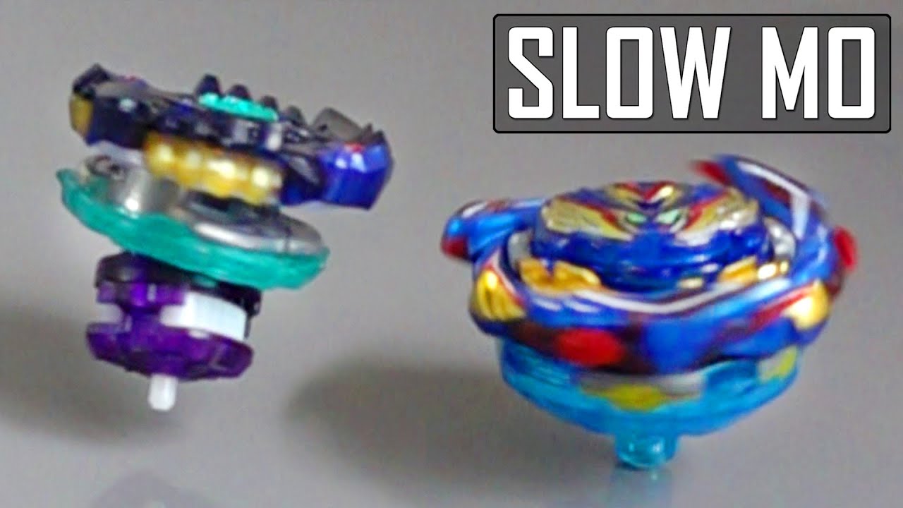 VALT VS REN! SAVIOR VALKYRIE BURSTING SHELTER REGULUS! Beyblade in Slow Motion! Beyblade Burst DB