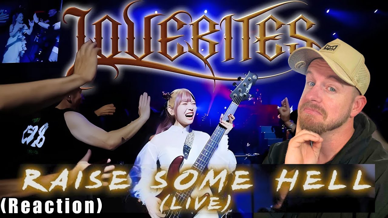 First Time Hearing LOVEBITES / Raise Some Hell [Official Live Video]