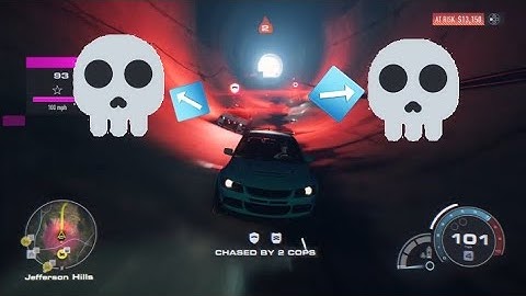 A great way to easily lose the Cops! - NFS Unbound on PlayStation 5