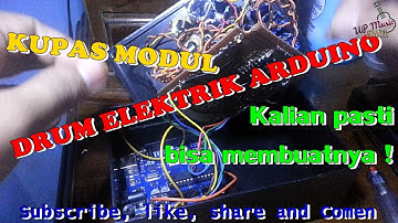 Modul Drum Elektrik Arduino Uno Kupas Unbox // part 1//