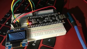 STM32F411CEU6 + SSD1306 I2C OLED