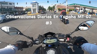 Observaciones Diarias En Yamaha MT 07 #3