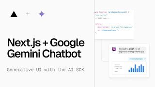 Build a chatbot with Google Gemini and the Vercel AI SDK by Vercel 14,004 views 1 month ago 2 minutes, 4 seconds