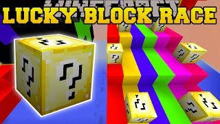 Minecraft: SECRET SPECIAL LUCKY BLOCK RACE - Lucky Block Mod - Modded Mini-Game screenshot 1