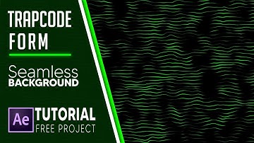 Seamless Animated Backgrounds in Trapcode Form | After Effects | Free Project