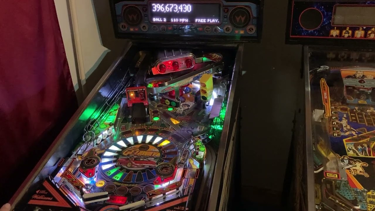 Williams High Speed II The Getaway Pinball Gameplay 2023 PIN2DMD