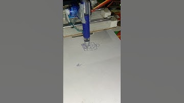 Mind-Blowing CNC Plotter in Action! 🔥 Watch This DIY Drawing Machine Create Magic! 🎨✨ #Arduino #CNC