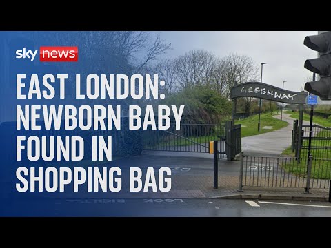 Breaking: newborn baby found in shopping bag on east london street