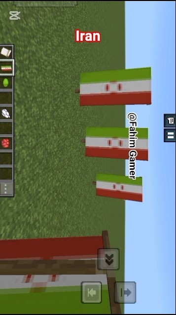 how make to Iran flag 🇮🇷 banner in Minecraft - YouTube